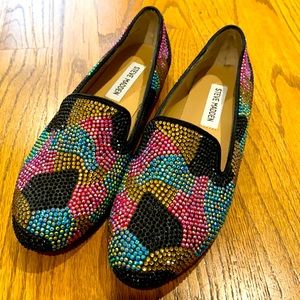 Steve Madden Concord multi-color rhinestone size 7